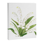 white lily of valley Canvas Print Gallery Image 6