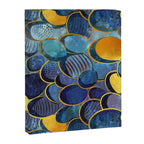Abstract deep blue Canvas Print Gallery Image 8