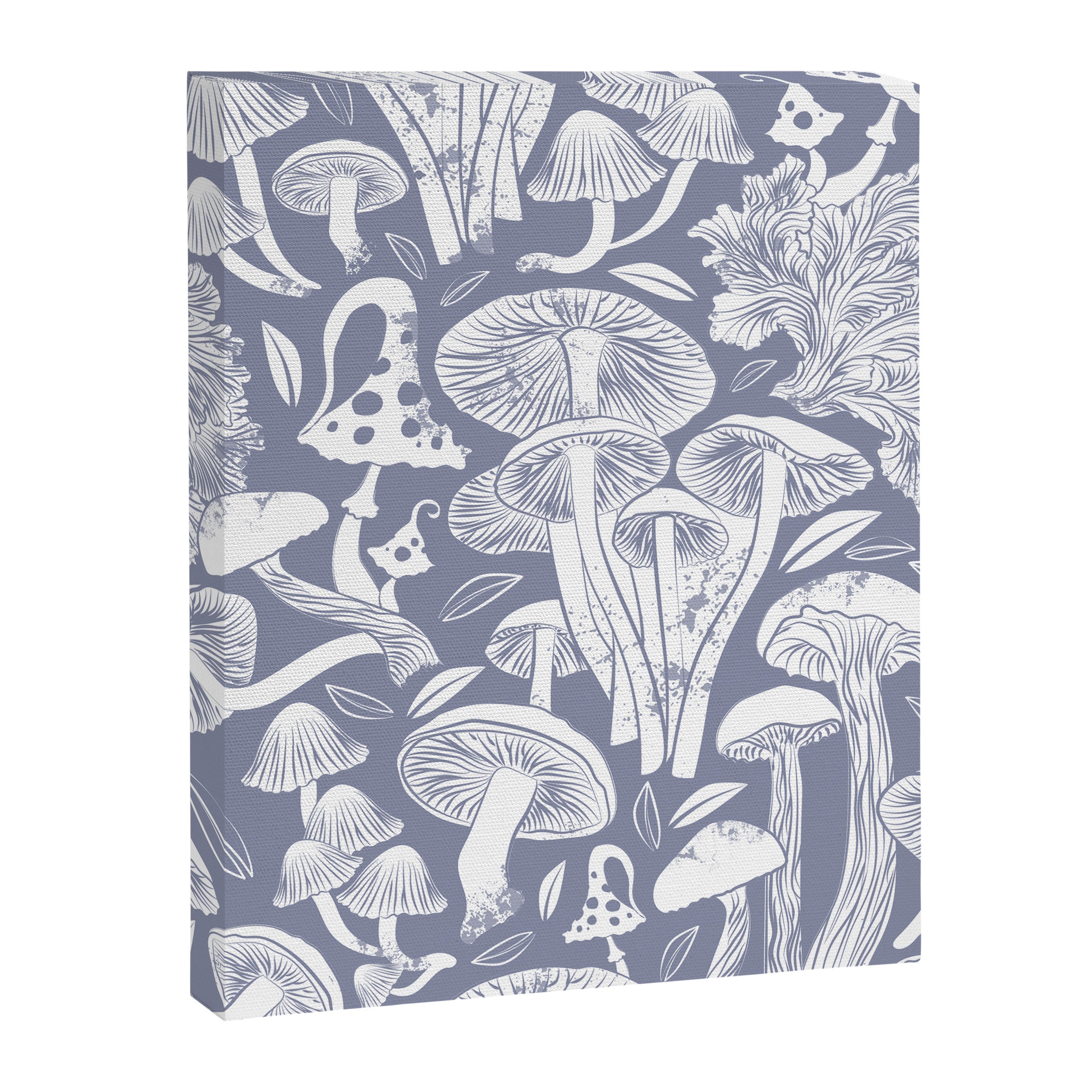 Delicious Autumn botanical poison IV // blue grey background Canvas Print Gallery Image 8