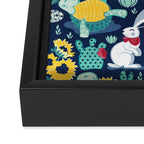 The tortoise and the hare Framed Canvas Print Gallery Image 3