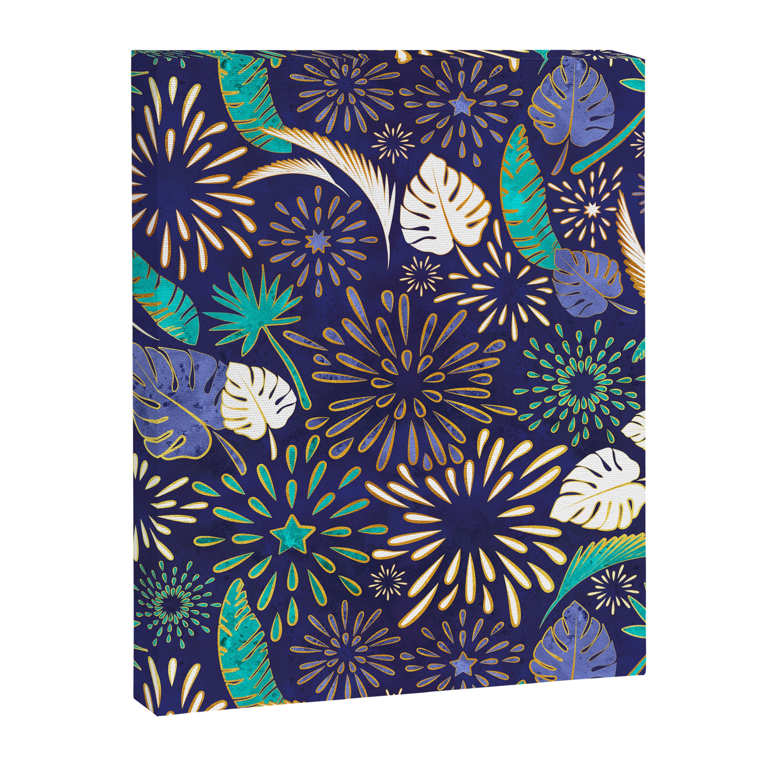 Tropical fireworks Canvas Print Gallery Image 8
