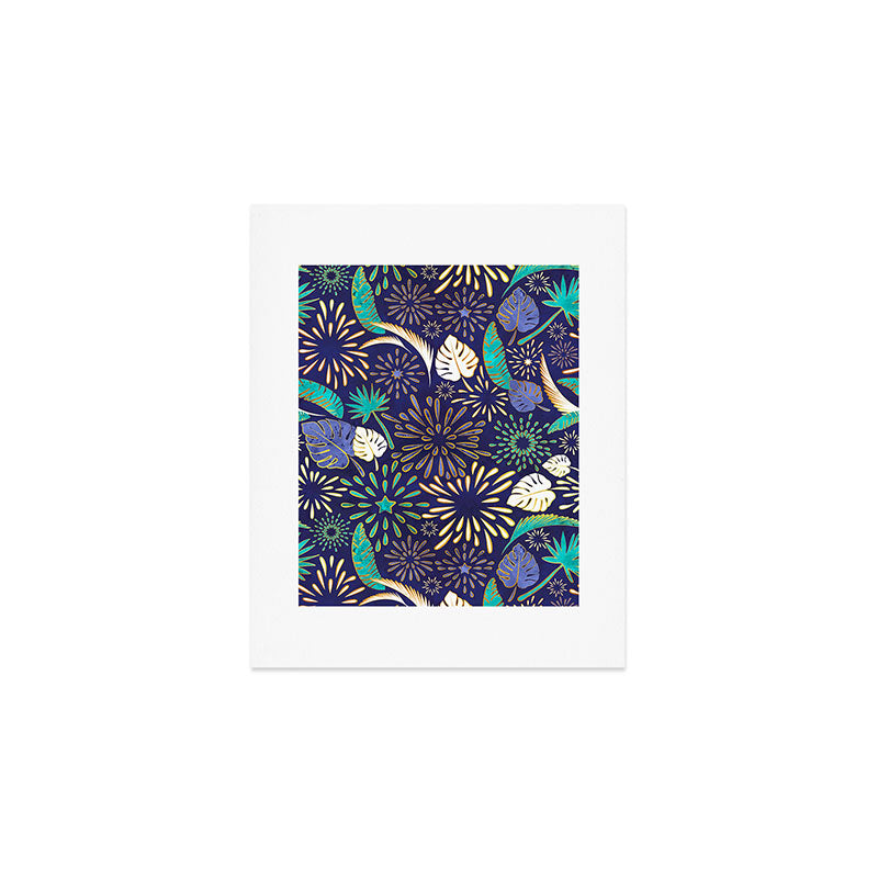 Tropical fireworks Art Print Gallery Image 1