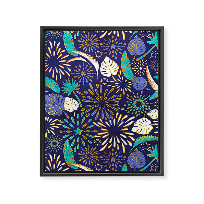 Tropical fireworks Framed Canvas Print Gallery Image 8