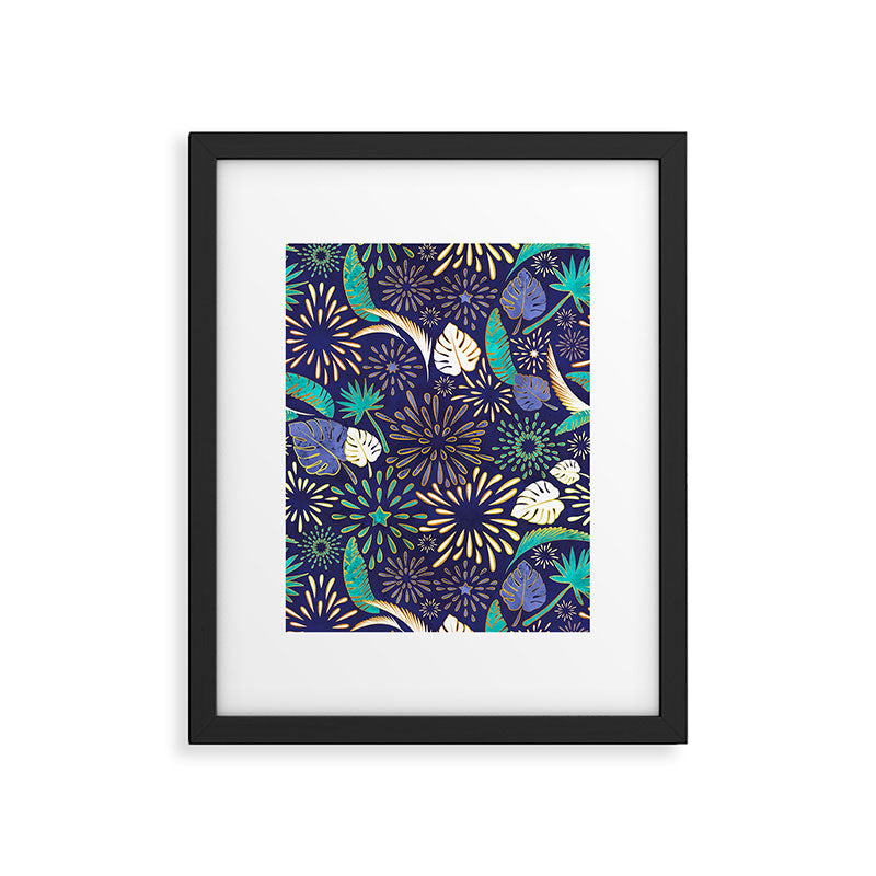 Tropical fireworks Framed Art Print Gallery Image 6