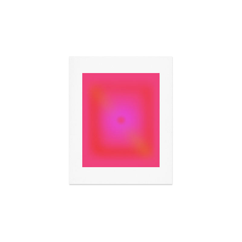 Kind Energy Aura | Trendy Gradient Art Print Gallery Image 1