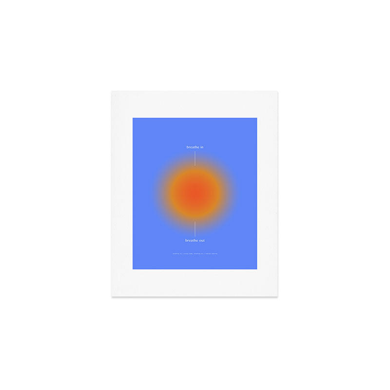 Positive Affirmations Gradient Art Print Gallery Image 1