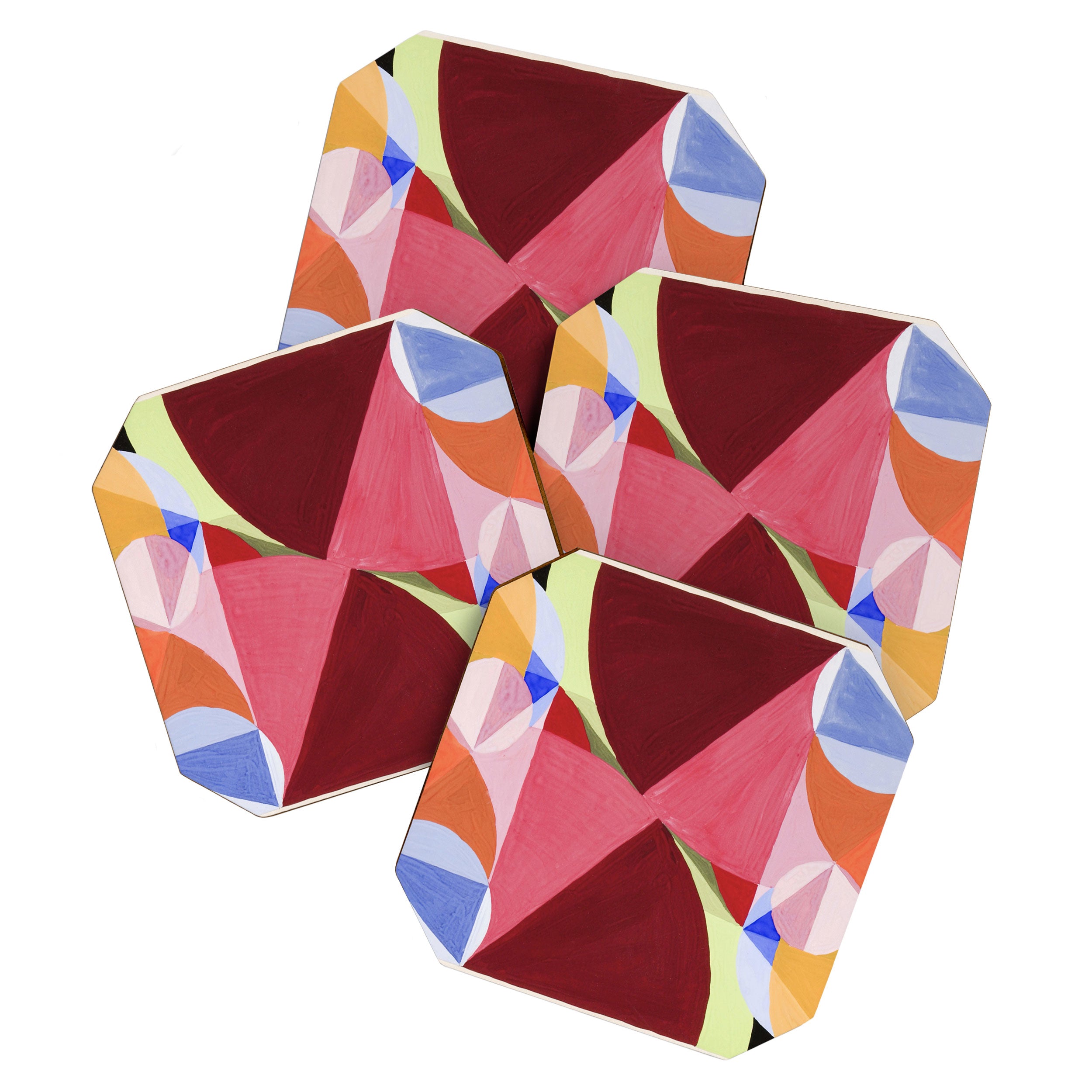 Area Broken by Perpendiculars Coaster Gallery Image 1