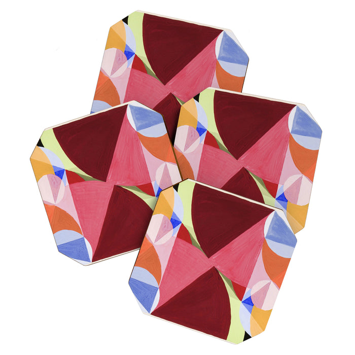 Area Broken by Perpendiculars Coaster Gallery Image 1