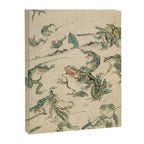 Battle of the Frogs Canvas Print Gallery Image 6