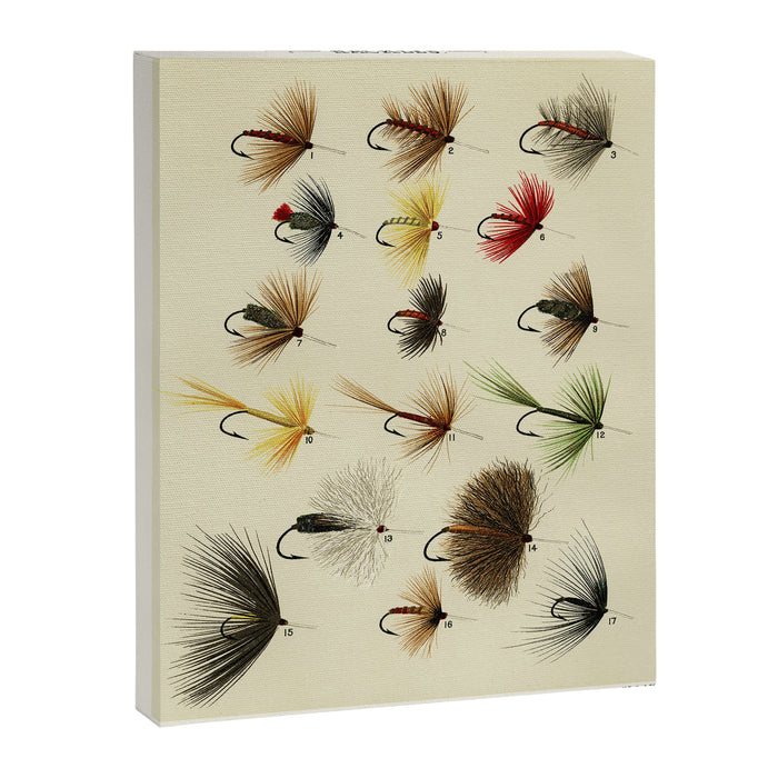 Hackles - Flies - Fly Fishing Lure Canvas Print Gallery Image 1