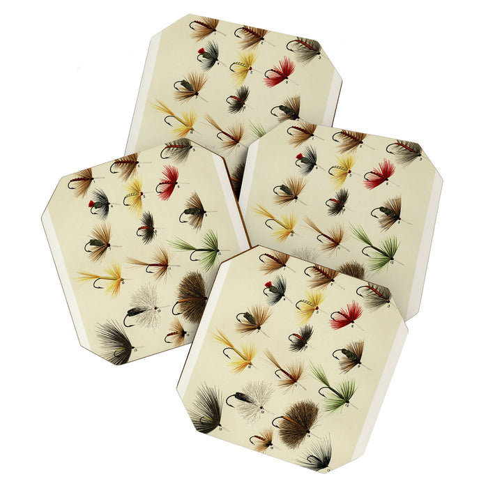 Hackles - Flies - Fly Fishing Lure Coaster Gallery Image 1