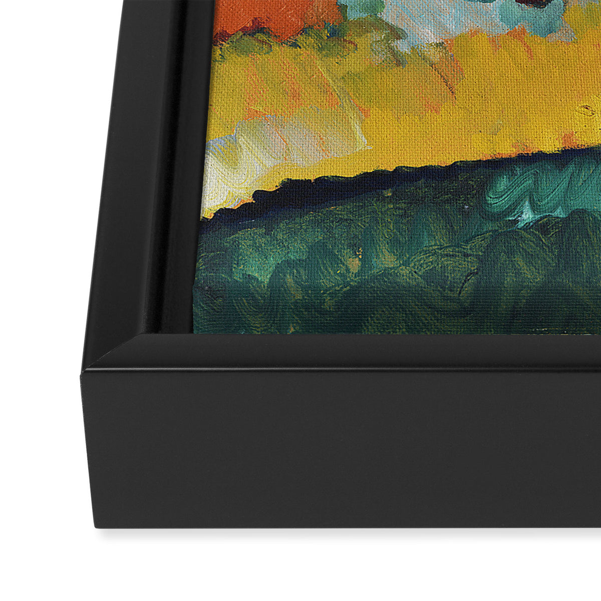 The Waterfall (1909) painting by Wassily Kandinsky Framed Canvas Print Gallery Image 3