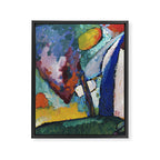 The Waterfall (1909) painting by Wassily Kandinsky Framed Canvas Print Gallery Image 6