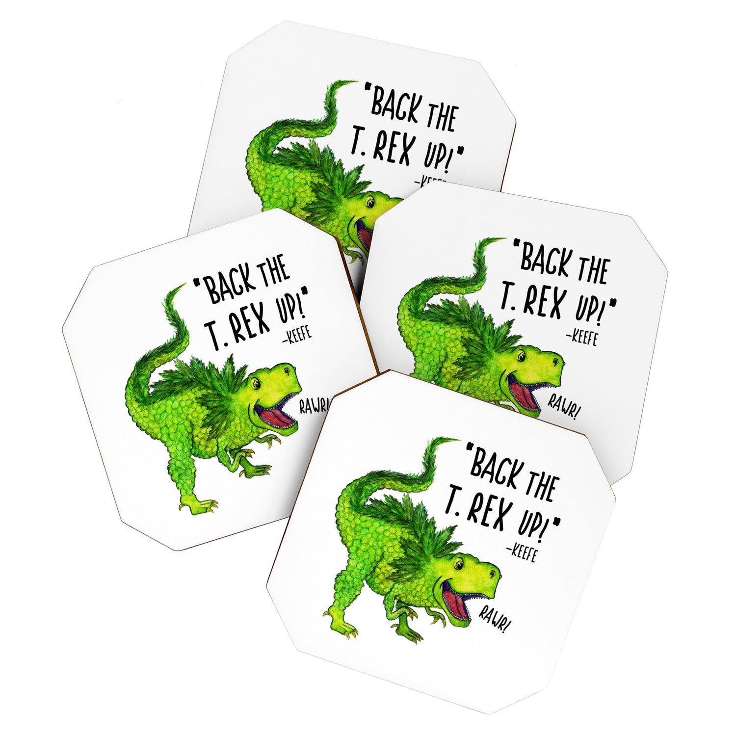 Back the T. Rex up! Coaster Gallery Image 1