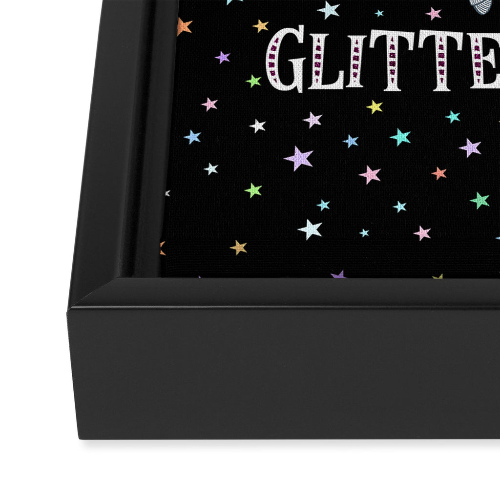 Glitter Butt! Framed Canvas Print Gallery Image 3