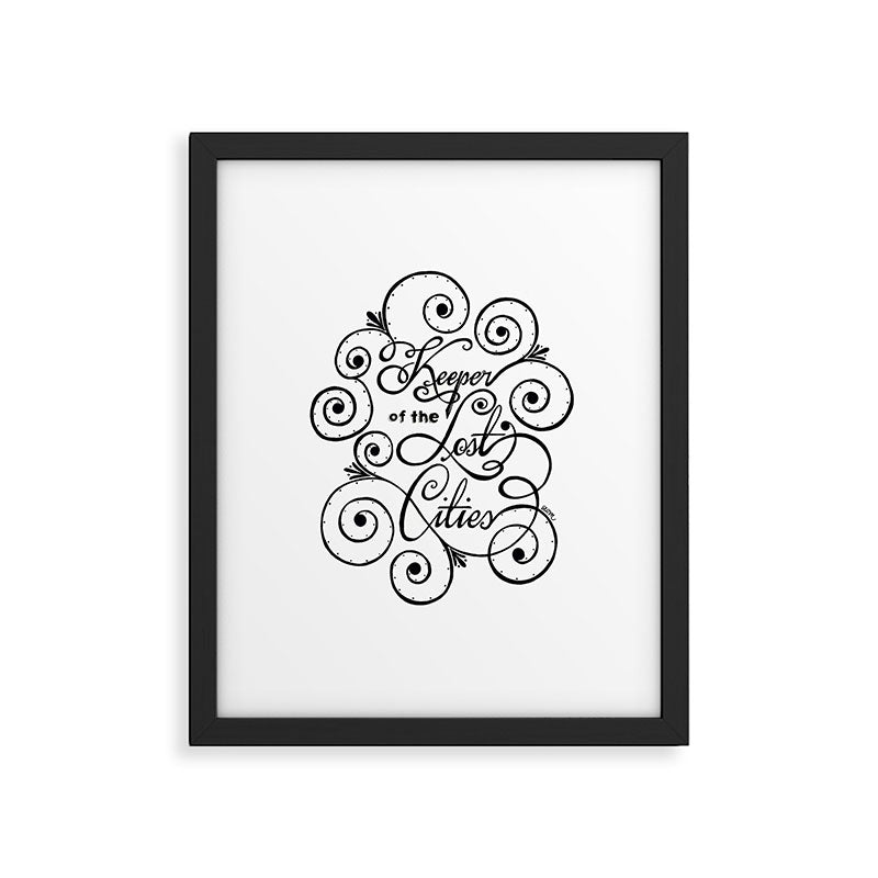 Keeper of the Lost Cities Framed Art Print Gallery Image 6