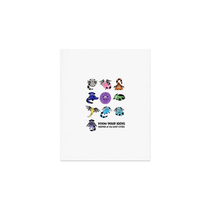 Know Your Iggys Art Print Gallery Image 1