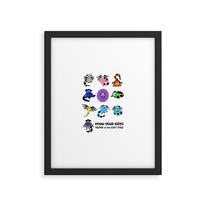 Know Your Iggys Framed Art Print Gallery Image 5