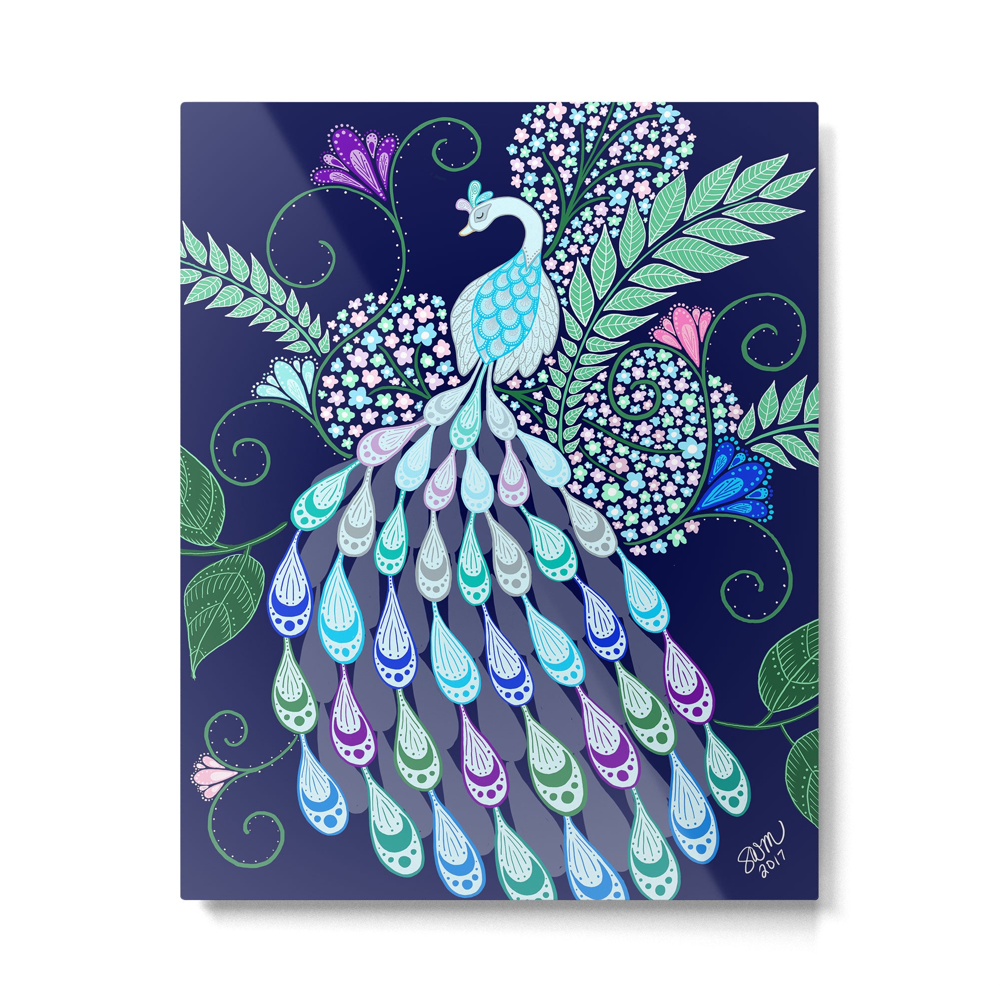 Moonlark Garden Metal Print Gallery Image 4