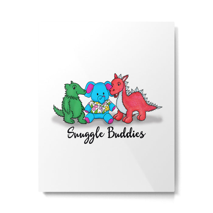 Snuggle Buddies Metal Print Gallery Image 1