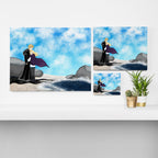 Sophie and Keefe Canvas Print Gallery Image 3