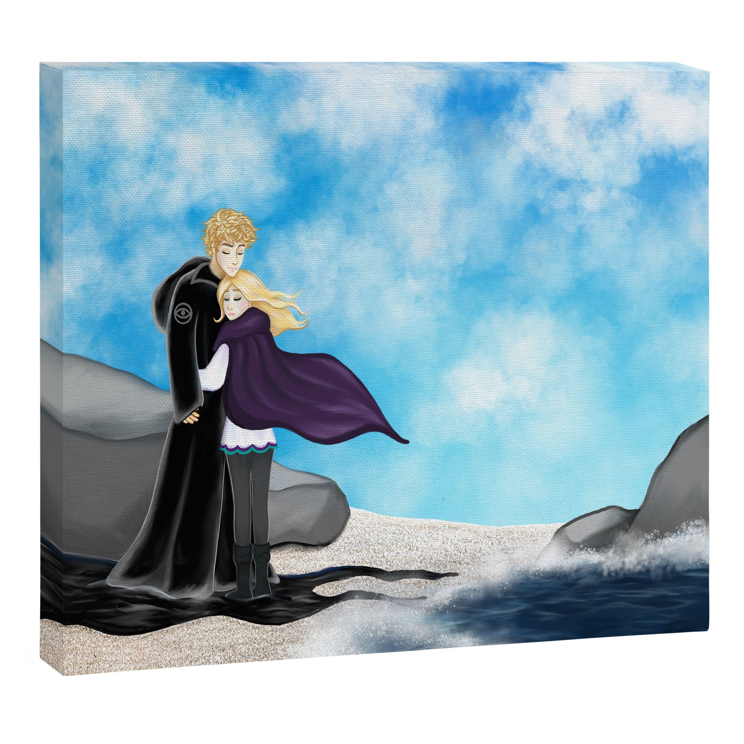 Sophie and Keefe Canvas Print Gallery Image 3
