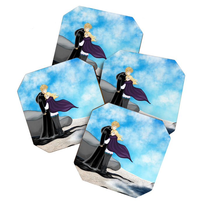 Sophie and Keefe Coaster Gallery Image 1