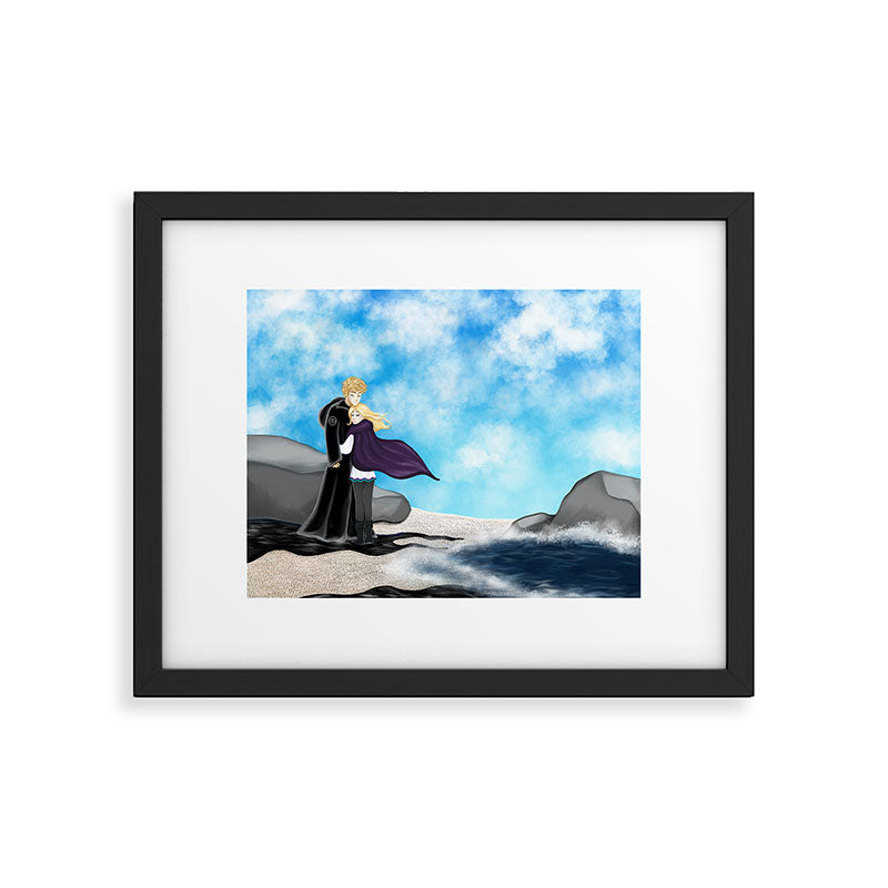 Sophie and Keefe Framed Art Print Gallery Image 6