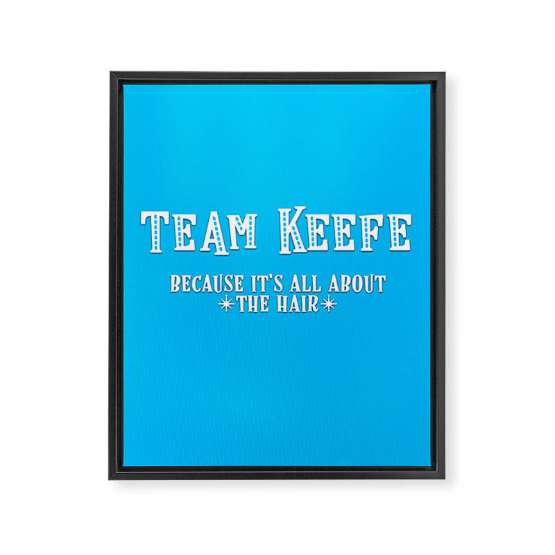 Team Keefe Framed Canvas Print Gallery Image 8