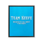 Team Keefe Framed Canvas Print Gallery Image 8