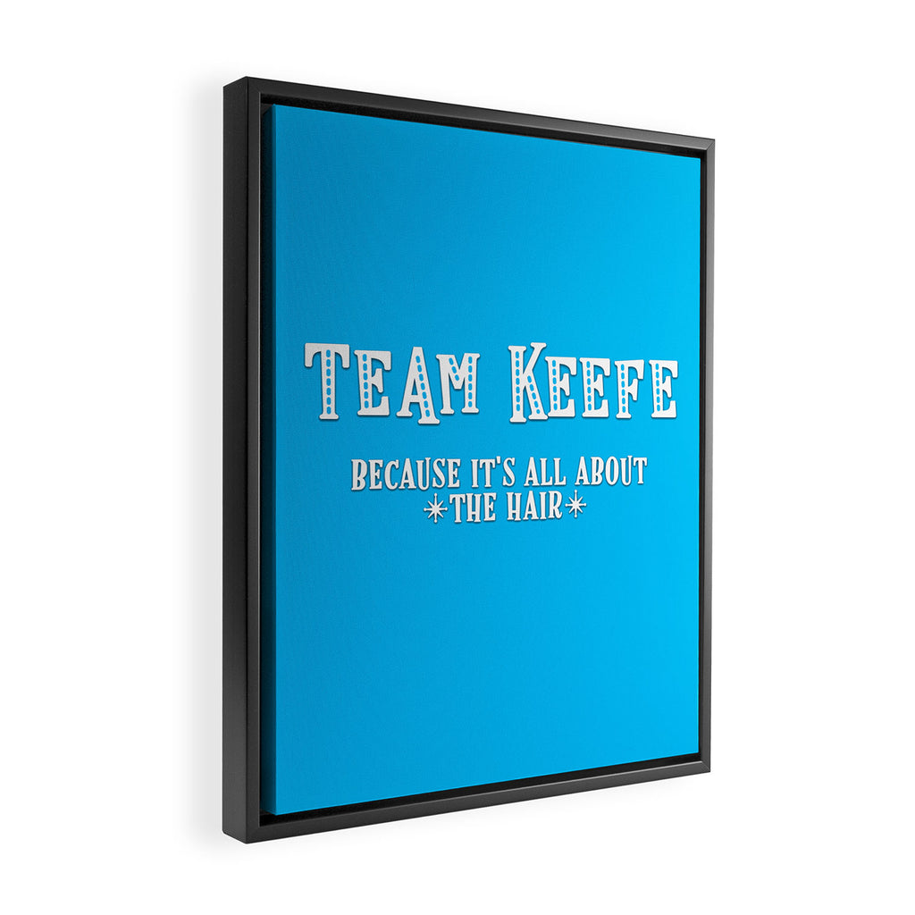 Team Keefe Framed Canvas Print Gallery Image 2