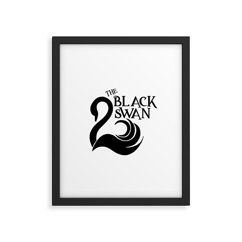 The Black Swan Framed Art Print Gallery Image 6