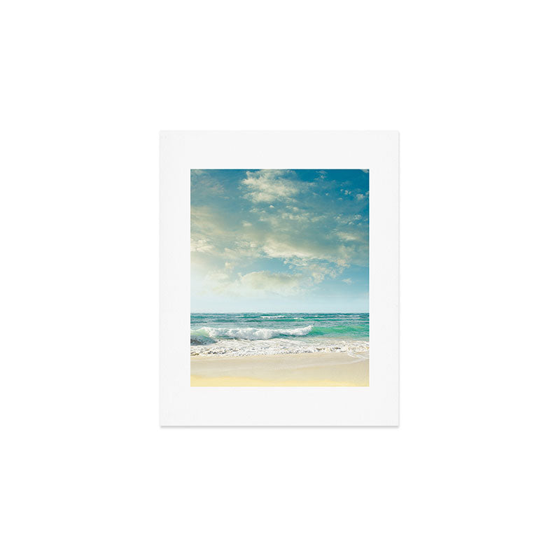 beach love tropical island paradise Art Print Gallery Image 1