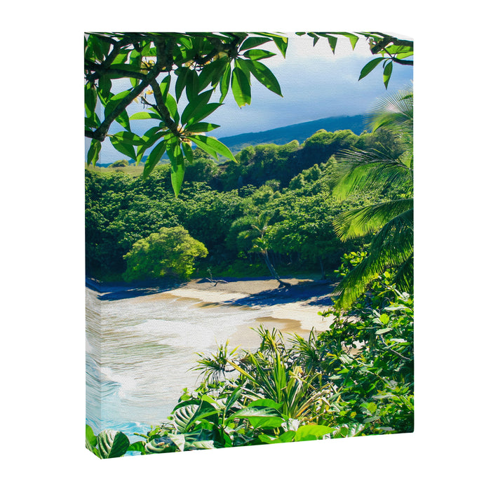 Hamoa Beach Hana Maui Hawaii Canvas Print Gallery Image 1