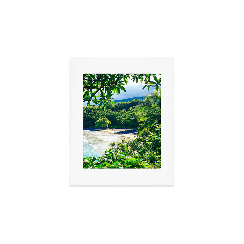 Hamoa Beach Hana Maui Hawaii Art Print Gallery Image 1