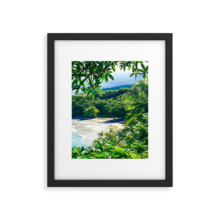 Hamoa Beach Hana Maui Hawaii Framed Art Print Gallery Image 1