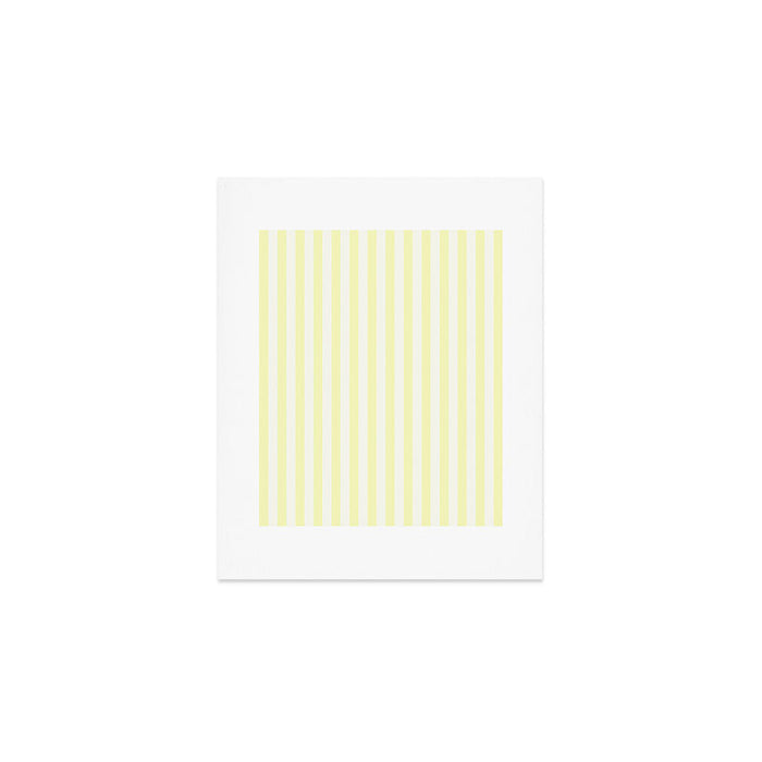 Melo Yellow Stripe Art Print Gallery Image 1