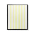 Melo Yellow Stripe Framed Canvas Print Gallery Image 8