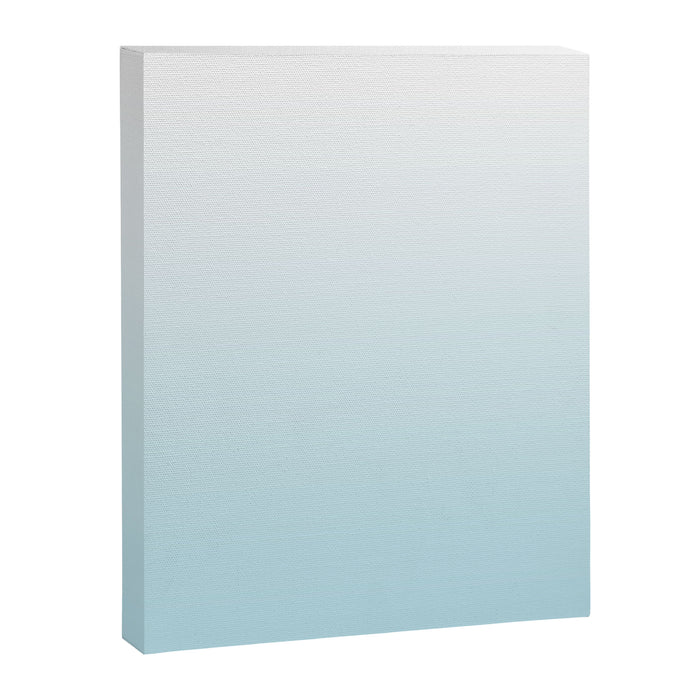 Ombre Blue Plume Canvas Print Gallery Image 1