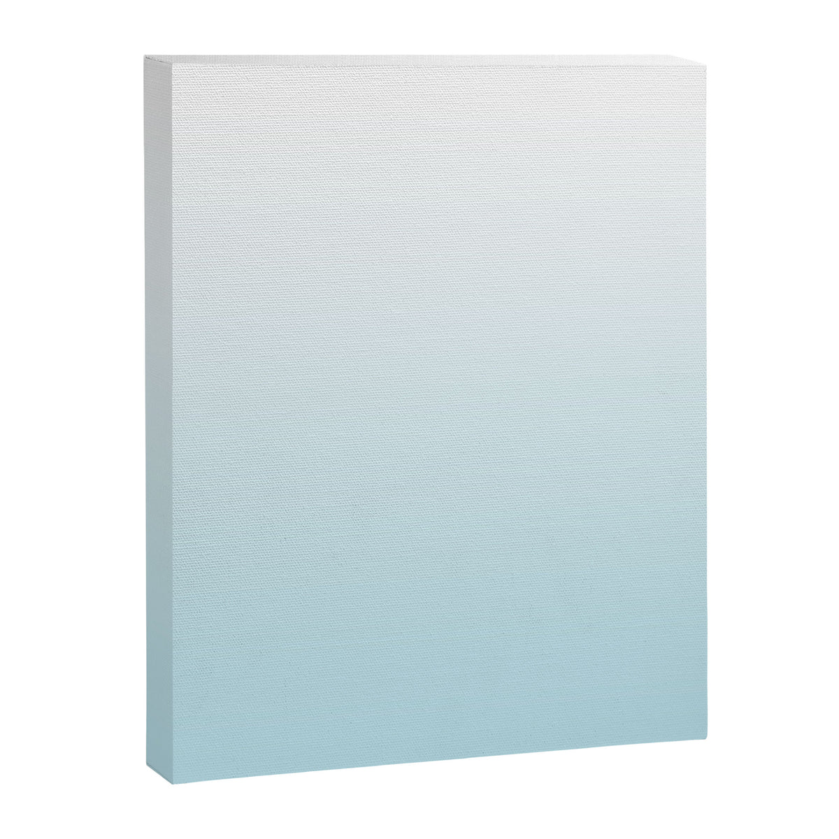 Ombre Blue Plume Canvas Print Gallery Image 8