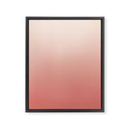 Ombre Pink Coral Framed Canvas Print Gallery Image 8