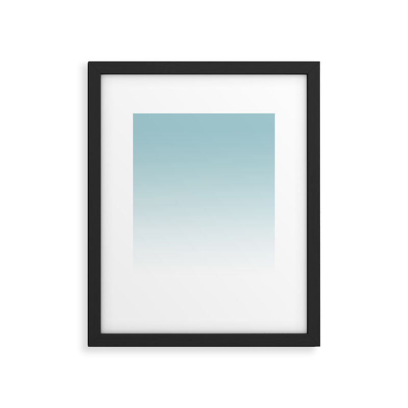 Ombre Sea Sparkle Framed Art Print Gallery Image 6