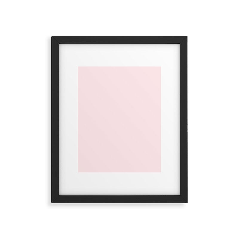 Pink Blush Framed Art Print Gallery Image 6