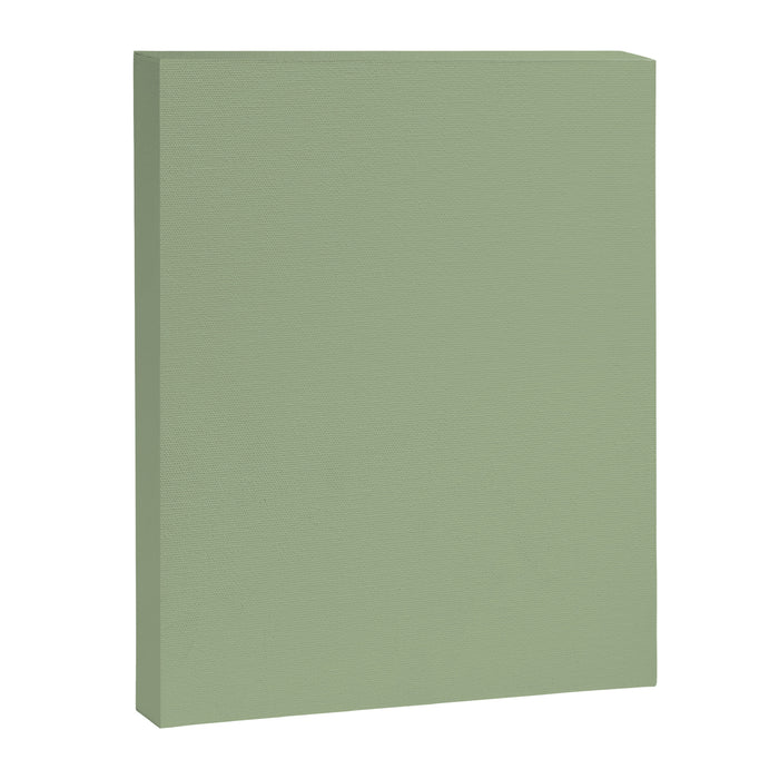 Sea Green Solid Matte Colour Blocks Canvas Print Gallery Image 1