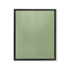 Sea Green Solid Matte Colour Blocks Framed Canvas Print Gallery Image 8