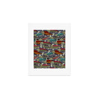 Alaskan salmon dusk Art Print Gallery Image 1