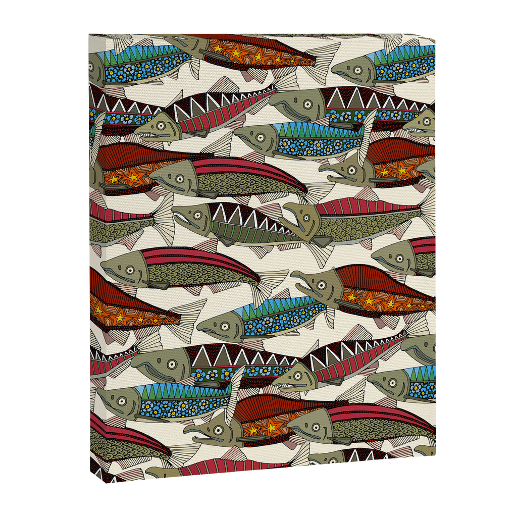Alaskan salmon pearl Canvas Print Gallery Image 8