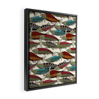 Alaskan salmon pearl Framed Canvas Print Gallery Image 2
