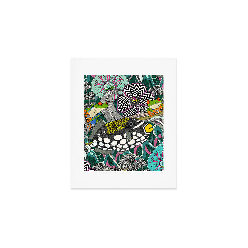 ASHA green Art Print Gallery Image 1