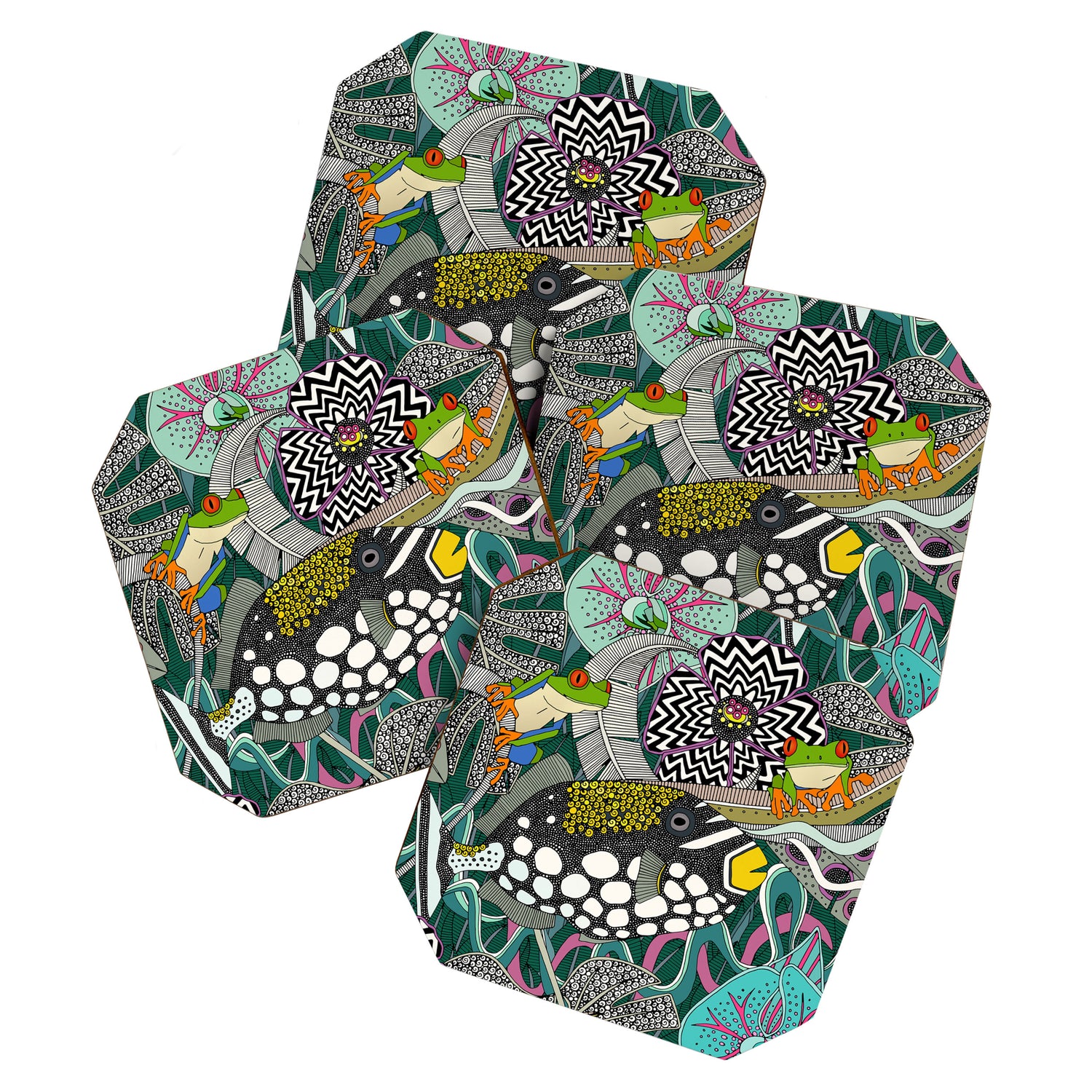 ASHA green Coaster Gallery Image 1